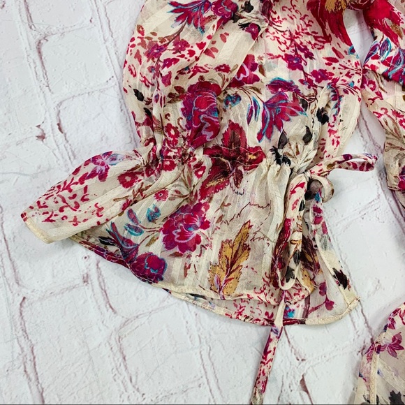 🚫KEEPING IT🚫🌺NWT🤩 |•FREE PEOPLE•| Size Small Flirty, Floral Dress🌺 - Picture 6 of 13